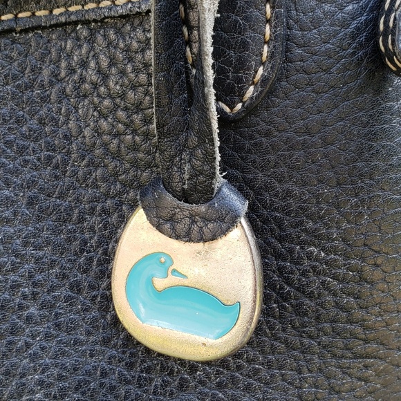 Dooney & Bourke black leather tote - Picture 2 of 8